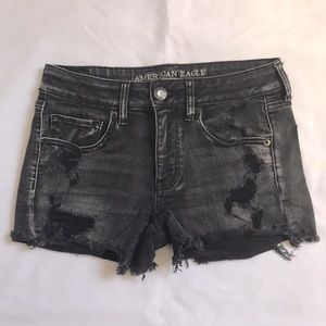 American Eagle MIDI Jeans Shorts Size 6